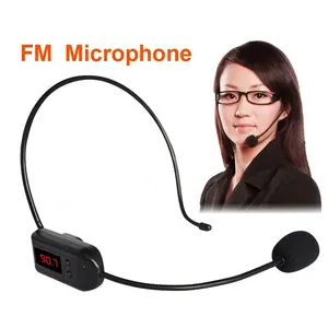 Professionele Draadloze Handsfree Fm Microfoon
