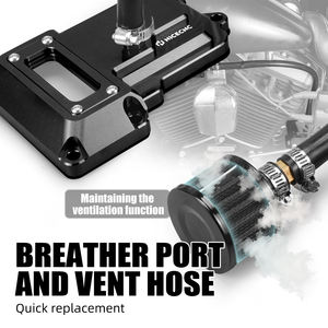 Couvre-boîte de vitesses transparent ventilé NICECNC pour Harley Dyna <span class=keywords><strong>CVO</strong></span> Fat Bob FXDFSE <span class=keywords><strong>2009</strong></span> Low Rider FXDL FXDLS Switchback FLD - Product Image 3