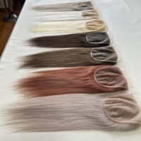 Extensiones de Cabello Humano de Alta Densidad 6*6 en Stock, Cierre de Encaje Transparente, Calidad Premium, Estilo Libre, Paquetes de Cabello a Juego, Marca Privada Personalizada