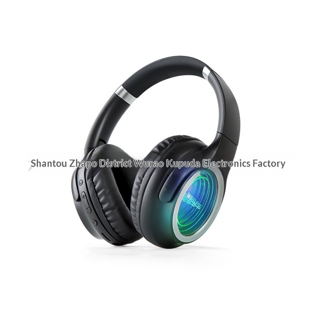 Deep Abyss Light Retro for Headset 2026 New Model Wireless Multilayer Mirror Illuminated Gaming Noise Reduction Jerry