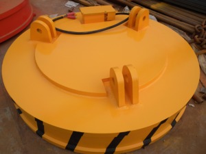 Imán de acero de metal de elevación del electroimán para excavadora y grúa aérea - Product Image 4