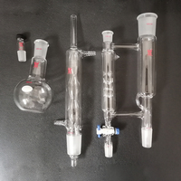 Ensemble de verrerie de laboratoire OEM personnalisable Condenseur Allihn Verre borosilicaté Extracteur Soxhlet Kit complet pour applications chimiques