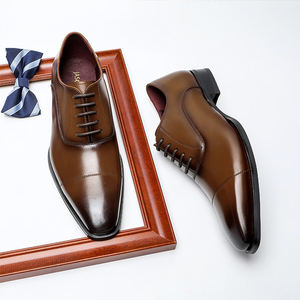 Zapatos de Vestir Clásicos de Boda para Hombre en Piel Genuina Zapatos Formales de Moda para Hombre Chaussures-Homme Zapatos para Oficina Fiesta y Vestir para Hombre - Product Image 5