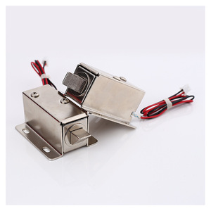 ตู้ล็อกเกอร์นิรภัยแบบเปิดพร้อมระบบล็อคไฟฟ้า 12v DC โซลินอยด์ควบคุมไฟฟ้า ตู้ล็อกเกอร์พัสดุด่วน ล็อคแม่เหล็กไฟฟ้า 24v - Product Image 2
