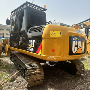 รถขุด 12 ตัน น้ำหนักใช้งานจริง อุปกรณ์ก่อสร้างงานหนัก CAT 312D2 บุ้งกี๋ขุดขนาด 0.18 ลูกบาศก์เมตร แบบตีนตะขาบ - Product Image 1