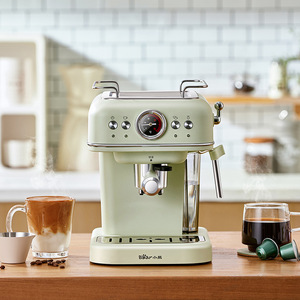 Bear Little Bear KFJ-E12Q5 Italian <b>Coffee</b> <b>Maker</b> Semi Automatic 0.5-1.2L Water Tank Home Use Espresso Machine - Product Image 2