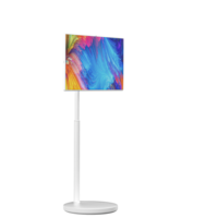 Pantalla LED HD Interactiva de 32 Pulgadas con Sistema Operativo Android, Pantalla Táctil Integrada Portátil para Estudiar, Hacer Ejercicio y Jugar
