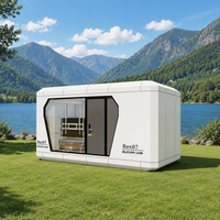 Cabine préfabriquée de qualité supérieure, maison capsule, best-seller