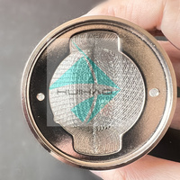 Grille de tête de boule de microphone finie colorée pour micro SM58 couverture de maille en métal à armure toile tissée coupée soudée et pliée