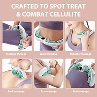 GORDON OEM Rouleau Anti Cellulite Handheld Full Body Slimming Manuel Détachable TPR Rouleau de massage du mollet Échantillon gratuit Masseur de jambes
