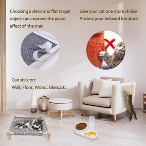 Kit comprenant un bol <span class=keywords><strong>pour</strong></span> <span class=keywords><strong>chat</strong></span>, une litière, un lit <span class=keywords><strong>hamac</strong></span>, une brosse, un coupe-ongles <span class=keywords><strong>pour</strong></span> animaux de compagnie, un grattoir, des jouets interactifs et plus d'essentiels <span class=keywords><strong>pour</strong></span> chats - Product Image 4