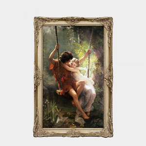 Peinture à l'huile sur toile pour décor d'art mural, grand classique célèbre <span class=keywords><strong>Pierre</strong></span> augste Cote personnes printemps - Product Image 2