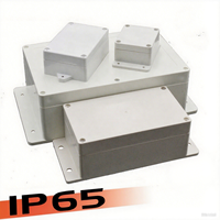 Boîtier de jonction étanche IP65 en ABS Saipwell avec fixation par vis et bride SP-F2 158x90x60mm