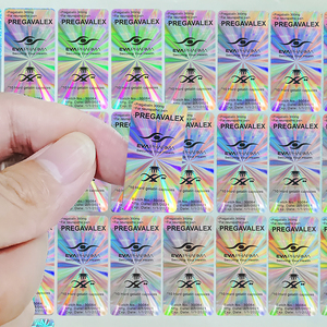 Şarap ürünleri için özel 3D holografik folyo baskı kendinden yapışkanlı kalıcı 3D Hologram etiket - Product Image 5