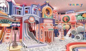 Aire de jeux intérieure de 1200 m², équipement de jeu souple pour enfants, grand <span class=keywords><strong>centre</strong></span> commercial commercial, <span class=keywords><strong>centre</strong></span> de jeu, <span class=keywords><strong>parc</strong></span> d'attractions - Product Image 6