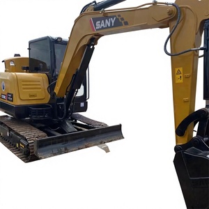 รถขุด SANY 60 มินิ SANY SY60C มือสองสำหรับงานก่อสร้าง รถขุด SANY 60 ใช้แล้ว - Product Image 1