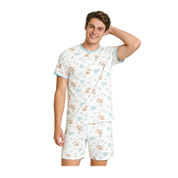 T-shirt imprimé pour adulte motif bébé tigre, haut pour adulte avec boutons-pression aux épaules pour homme, jolies tenues ABDL