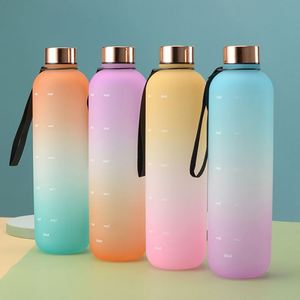 Time Marker Leakproof Bicycle, Product Tritan Sport Frosted Plastic Water <b>Bottle</b> Bpa Free/ - Product Image 2