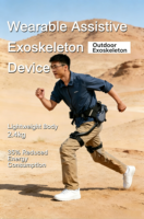 Exosquelette robotique pour personnes âgées, personnes en surpoids, exosquelette de genou et de hanche, exosquelette pour membres inférieurs, aide à la marche