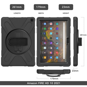 Funda Protectora Resistente <span class=keywords><strong>para</strong></span> Tablet <span class=keywords><strong>PC</strong></span> de 10.1 Pulgadas, Carcasa de Silicona Resistente a Impactos <span class=keywords><strong>para</strong></span> <span class=keywords><strong>Kindle</strong></span> Fire HD 10 Plus, Elegante y Protectora - Product Image 6