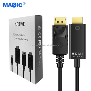 พอร์ตแสดงผล4K 1080P <span class=keywords><strong>DP</strong></span> ไปยัง HDMI 1.3B อะแดปเตอร์ตัวผู้ไปยังตัวเมียรองรับอะแดปเตอร์1080P <span class=keywords><strong>DP</strong></span> เป็น HDMI แบบกำหนดเอง - Product Image 5