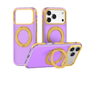 เคสกันกระแทกแบบฉีดขึ้นรูป สำหรับ iPhone 18 Pro Max รุ่น DIY ลายสัตว์ 3 มิติ ดีไซน์พิเศษ พร้อมขาตั้งแม่เหล็กหมุนได้ 360 องศา AI - Product Image 1