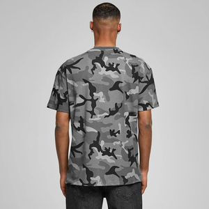 T-Shirt Classiche Oversize Personalizzate all'Ingrosso, Magliette Mimetiche a Manica Corta - Product Image 4