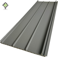 Tôle de Toiture en PVC Durable de Haute Qualité, Faible Coût, Ignifuge et Isolante Thermiquement pour Villas au Pérou, au Chili et au Panama