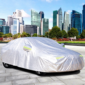 Housse de voiture personnalisée en tissu Oxford imperméable, protection UV, utilisation quatre saisons, garantie 3 mois - Ajustement universel pour tous les modèles de voitures - Product Image 1