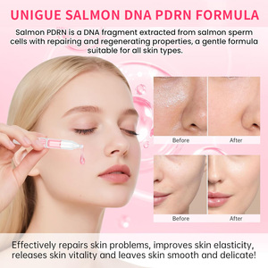 Sérum de soin de la peau éclaircissant OEM, visage éclatant, peptide coréen, peau de verre rose, sérum PDRN ADN de saumon - Product Image 3