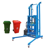 Poubelle verticale pour ascenseur de poubelle mobile 120L 240L avec moteur Machine de traitement biochimique des déchets