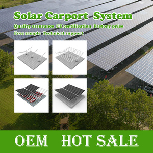 Sistema de Montaje para Carport Solar de Acero al Carbono con Superficie Anodizada, Garantía de 25 Años, Carga de Viento de 60 m/s - Product Image 2
