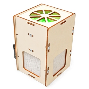 Kit de purificateur d'air DIY en bois OKYN-G5522 STEM pour enfants - Product Image 3