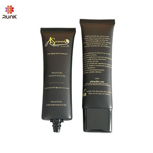 25~70ml customized hand cream PE tubes packaging for cosmetics hand lotion tube facial cleanser cream packaging tube pcr