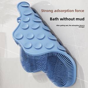 Cepillo de Baño de Silicona para Masaje de Espalda y Pies, Tapete Exfoliante para Baño - Product Image 4