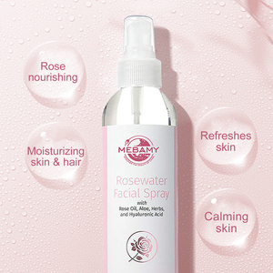 Spray hydratant pour le visage à l'<span class=keywords><strong>eau</strong></span> <span class=keywords><strong>de</strong></span> <span class=keywords><strong>rose</strong></span>, vegan et naturel, soin <span class=keywords><strong>de</strong></span> la peau, étiquette privée, tonique pour le visage - Product Image 3