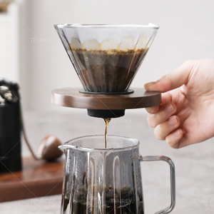 Filtres en <span class=keywords><strong>papier</strong></span> naturel jetables Tenrey V01 V02 compatibles avec la <span class=keywords><strong>cafetière</strong></span> à verser - Product Image 4