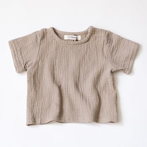 100% t-Shirt da bambino <span class=keywords><strong>in</strong></span> <span class=keywords><strong>mussola</strong></span> <span class=keywords><strong>di</strong></span> <span class=keywords><strong>cotone</strong></span> a doppia garza t-Shirt da bambina <span class=keywords><strong>vestiti</strong></span> per bambini - Product Image 3