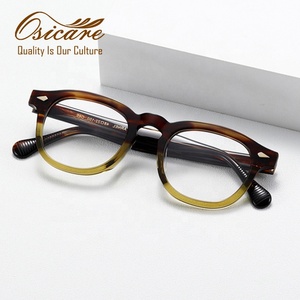 Monturas de Gafas Personalizadas Mazzucchelli, Gafas Retro Y2K, Lentes de Acetato, Gafas Ópticas para Hombre - Product Image 1