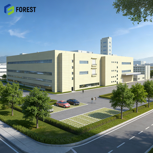 Entrepôt industriel haut de gamme avec des caractéristiques durables, structure en acier, entrepôt de parc logistique - Product Image 1