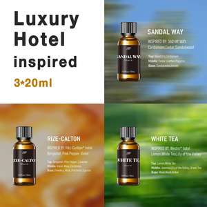 ホールハウスアロマデザイナー高級フレグランスオイル＆セントエッセンシャルオイル電池式タワーエアホームセントディフューザー米国倉庫 - Product Image 6