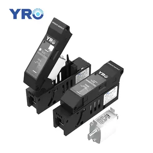 NH00 1000VDC Telecom fuse base with CE 10A 25A,35A,40A,50A,63A,80A,100A,125A,150A,160A Battery Fuse Holder 1P