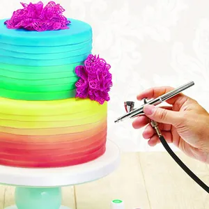 China Factory Hersteller Lieferant Verkauf Tragbare Airbrush Lebensmittel farbe für Kuchen
