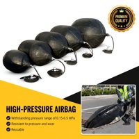 Bouchon Gonflable en Caoutchouc DN100-DN1000 pour Blocage d'Eau Haute Pression et Travail de Bouchage de Conduites de Drainage de Tunnels