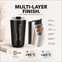 Gobelet isotherme à double paroi en acier inoxydable 304, couleurs personnalisées, anti-fuite, pour voiture et bureau, garde au chaud et au froid