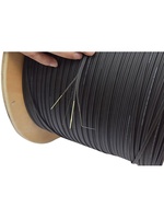 Ftth Yofc Fiber Optical Wire Drop Cable Fibre 1 Core 2 Cores 4 Cores Black Jacket White Time Color Multi