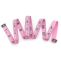 Règle de couture en tissu de tailleur souple double face Portable avec Logo personnalisé Mini ruban à mesurer numérique en cuir de 1.5 mètres