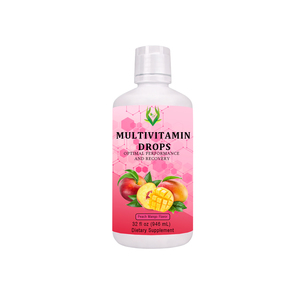 Gouttes multivitaminées personnalisées OEM avec glucides totaux pour soutenir le système immunitaire – Complément alimentaire vitaminique - Product Image 1