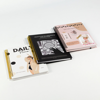 Impression de planificateurs reliés en gros, impression de papier et de carton, journal, carnet pour la gestion du temps
