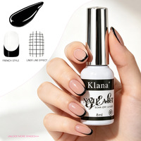 Kit de colle gel métallique 15 couleurs pour nail art, effet lumière stroboscopique, vernis pailleté longue durée pour le nail art et les détails, usage professionnel en salon